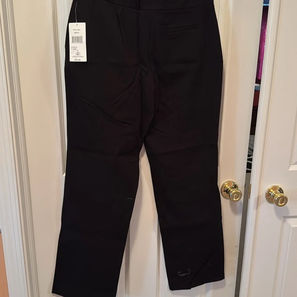 Laura Ashley basic black slacks - Picture 2 of 6